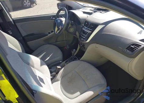 2014 Hyundai Accent Gls из США, поврежденный, VIN KMHCU4AEXEU771385